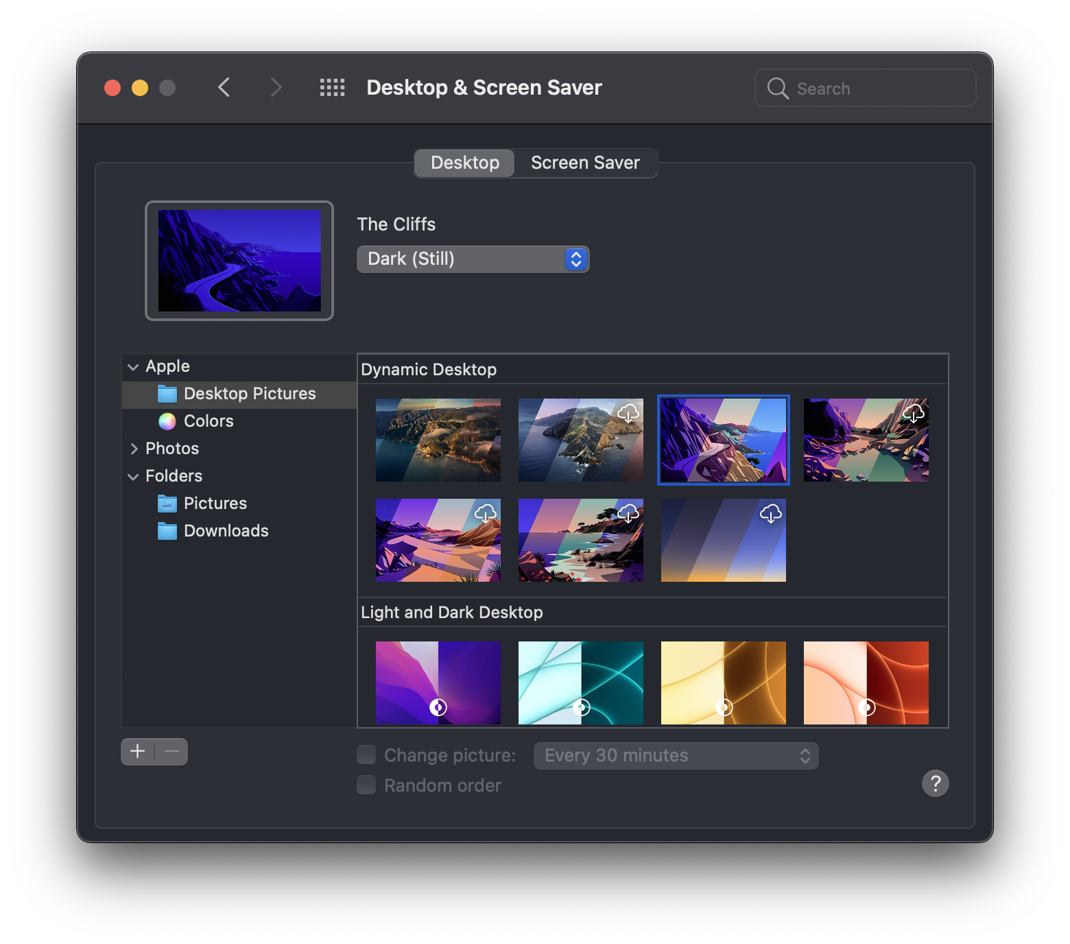 Changing Wallpaper On MacOS 12 Monterey